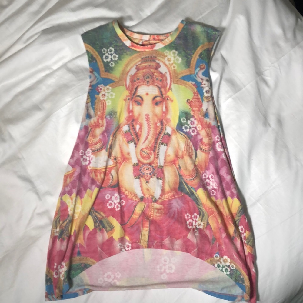 Urban Outfitters colorful muscle tank